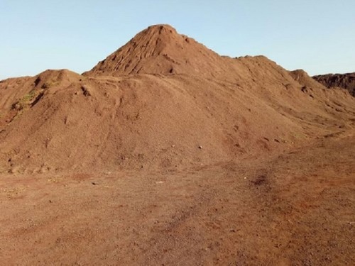 Brown Color 57 Grade Iron Ore Fines, Granules Shape