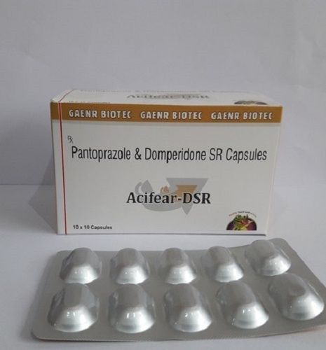 Acifear Dsr पैंटोप्राजोल 40 Mg और डॉम्परिडोन 30mg Sr कैप्सूल