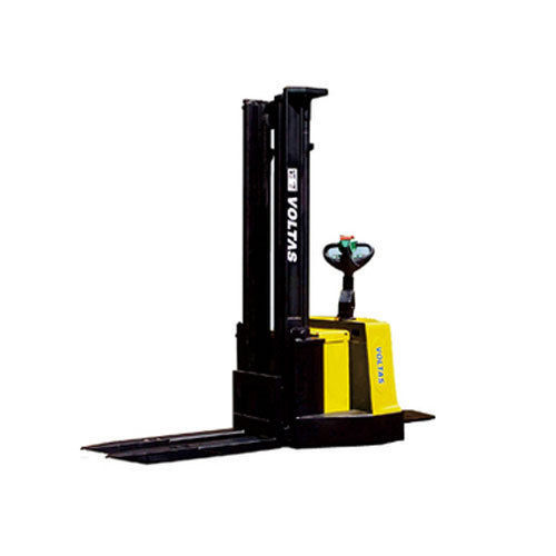 Battery Operated Pallet Stacker - 900mm Fork Length, 360mm Fork Width | Premium Grade, Robust Design, High Strength, Anti-Corrosion, Inexplicable Performance, Easy To Operate, Rust Proof, Durable, Yellow and Black