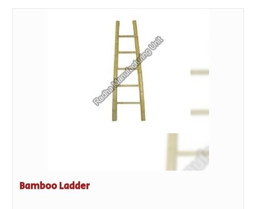 Durable and Fine Finish Bamboo Ladder
