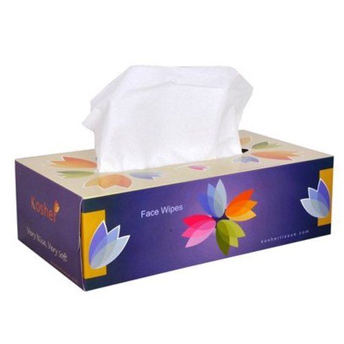 Virgin Wood Pulp Facial Tissue Paper Box