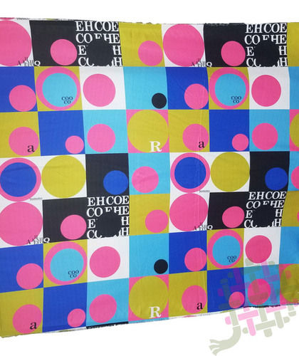 Fancy Polka Dot Khadi Rayon Digital Print Fabric Unstitch Material for Women's Clothing (2.5 Meter Cut, 58