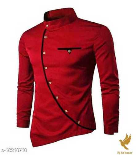 Full Sleeve Fancy Men Cotton Kurta