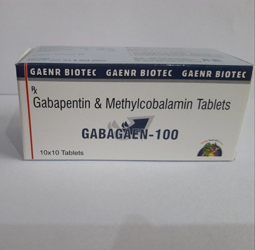 Gabagaen Gabapentene 100 Mg और मिथाइलकोबालामिन 500 Mcg टैबलेट