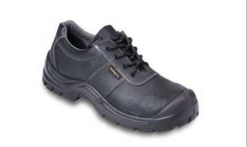 Black Leather Safety Shoes (Honeywell 53707)