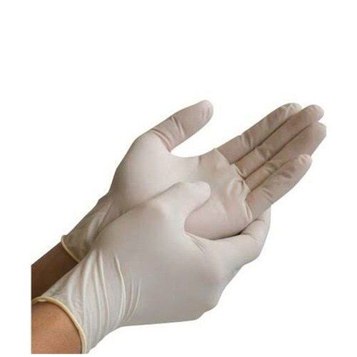 Latex Medical Full Fingers Examination Gloves