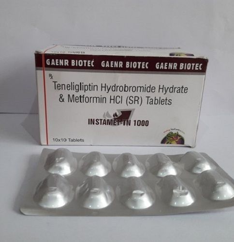 Metformin 1000 Mg Sr And Tenegliptin 20 Mg Tablets