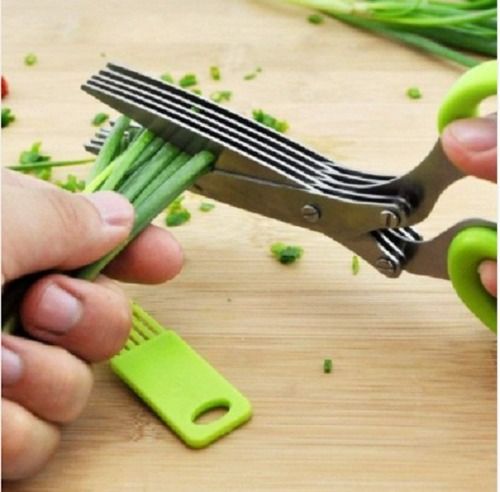 Portable Cut Various Herb Kitchen Scissors Blade Material: Stainless Steel