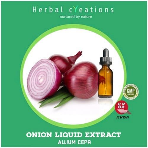 Pure Allium Cepa Onion Liquid Extract