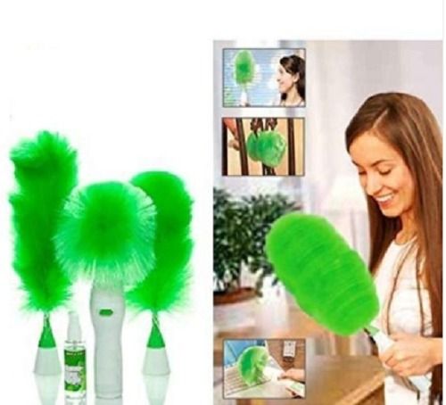Pvc Material Green Go Cleaning Duster