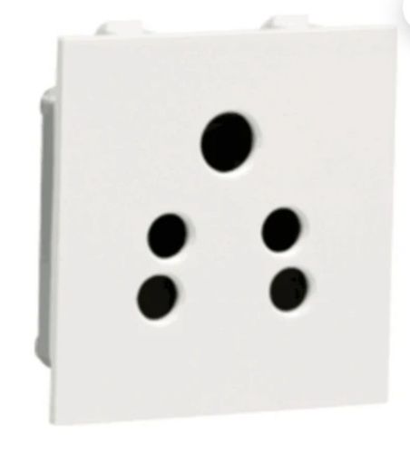 White Color 6A 5 Pin Socket Application: Electric Board