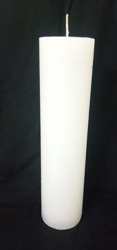 White Color Pillar Candle