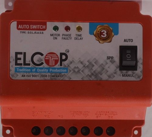 Red Agricultural Auto Switch With Led Indicator Lights