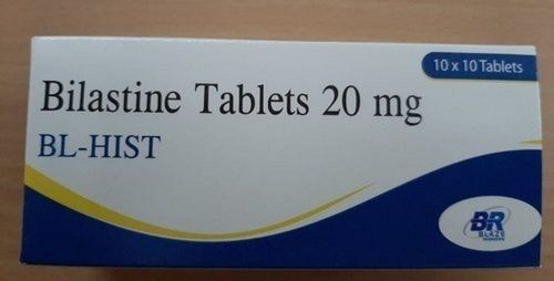Bilastine 20 MG Antihistamines Tablets IP