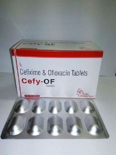 Ceft-Of Cefixime And Ofloxacin Tablets Age Group: Suitable For All Ages