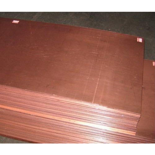 Fine Finish Copper Plate For Industrial Grade: Electrolytic Grade