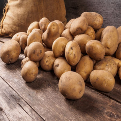 Free From Discoloration After Cooking Healthy Brown Fresh Potato