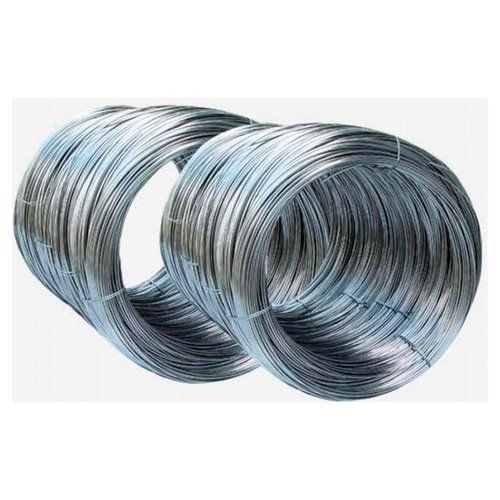 Galvanized Steel Wire, Silver Color Usage: Industrial