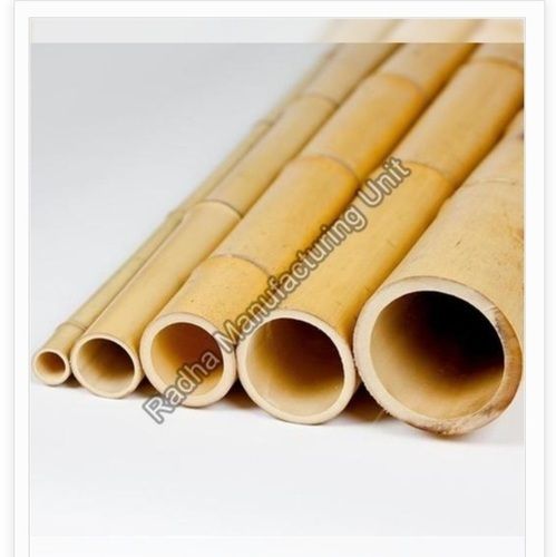 Light Brown Raw Bamboo Poles