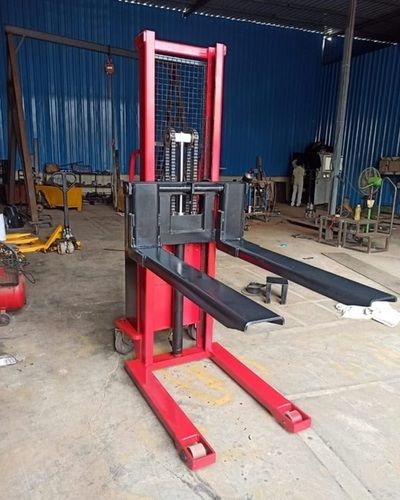 Material Handling Manual Stacker For Warehouse And Factory