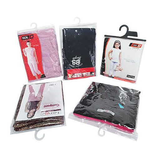 Transparent Pvc Packaging Hanger Bags