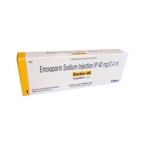 40 Mg Enoxaparin Sodium Injection Ip