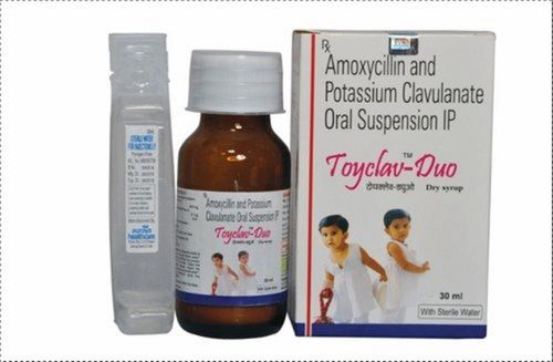 Amoxolycillin And Potassium Clavulanate Pediatric Antibiotic Oral Suspension