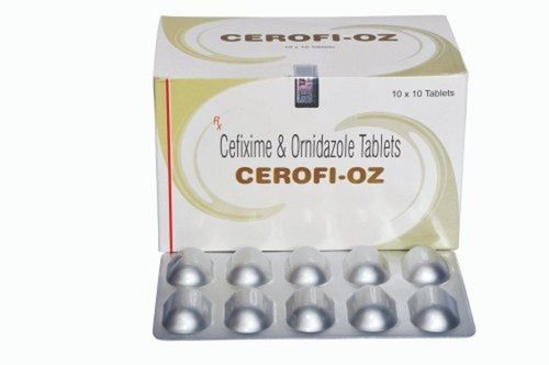 Cefixime And Ornidazole Prescription Antibiotic Tablts