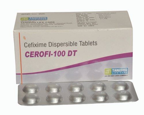 Cefixime Dispersible 100 MG Prescription Antibiotic Tablets
