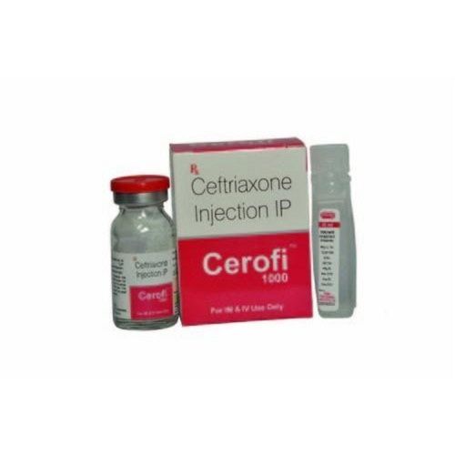 Ceftriaxone Antibiotic Intramuscular Intravenous Injection IP