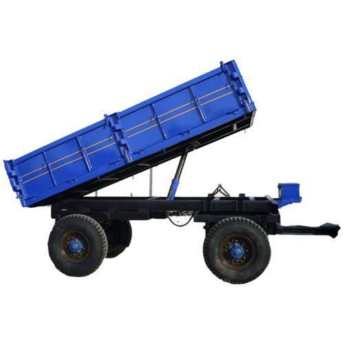 Corrosion Resistance Color Coated Hydraulic Tractor Trolley