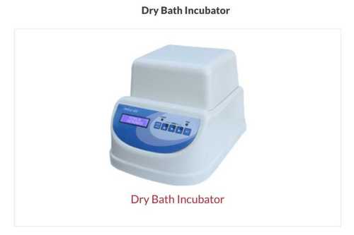 Dry Bath Incubator With Led Indication Light