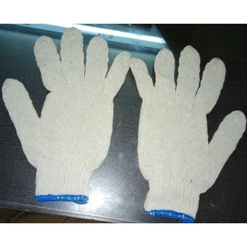 Full Fingered Cotton Knitted Hand Gloves
