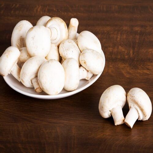 Iron 2% Sodium 5mg Protein 3.1g Natural Taste Healthy White Fresh Mushroom