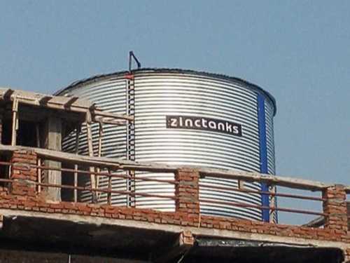 Mild Steel Overhead Water Storage Tanks Grade: Industrial