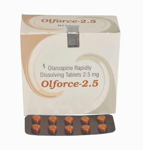 Olanzapine 2.5 Mg Tablets Ip Grade: Pharmaceutical Grade