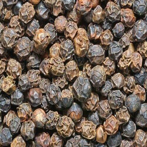 Organic A Grade Whole Black Pepper - 8mm To 10mm Bold Size, Black Color | 99% Sorted Clean, Low Cholesterol, Anti-Inflammatory Properties, Ideal for Cooking and Ayurvedic Medicines