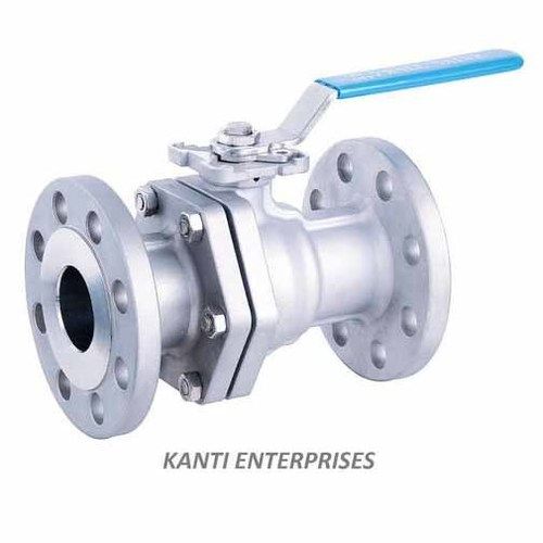 2 Piece Medium And High Temperature Flange Ball Valve Application: Industrial