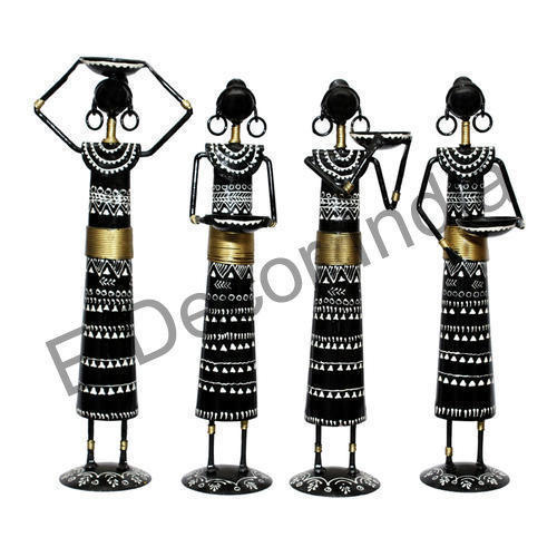 Antique Metal Figure For Interior Decoration