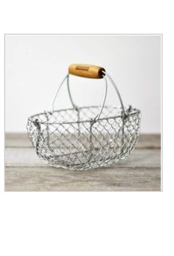 Easy To Clean Eco Friendly Shopper Kitchen Wire Basket