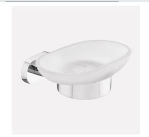 Oval Shape White Color Soap Dish