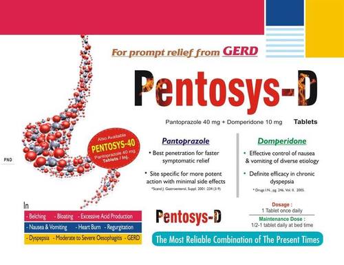 पैंटोप्राजोल और डोमपरिडोन टैबलेट जेनेरिक ड्रग्स