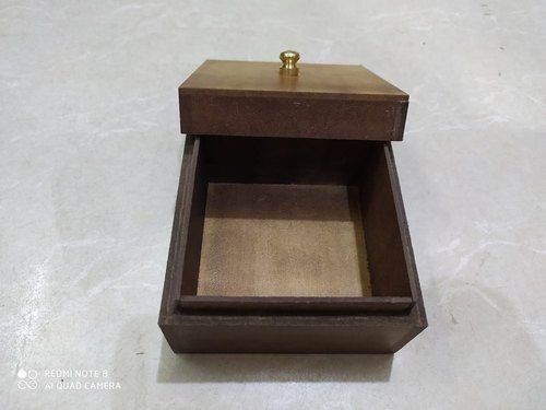 Wood Plain Design Wooden Laddu Box