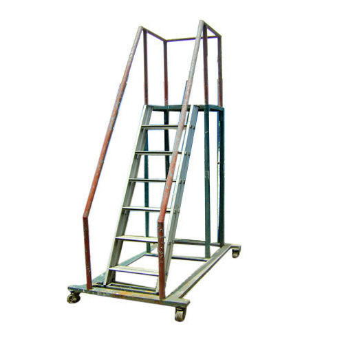 Premium Design Aluminum Trolley Ladder
