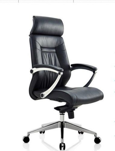 Durable Black High Back Pu Seat Office Executive Revolving Chair