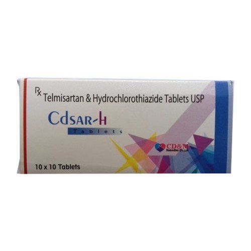 Cdsar-h Telmisartan और हाइड्रोक्लोरोथियाज़ाइड टैबलेट Usp