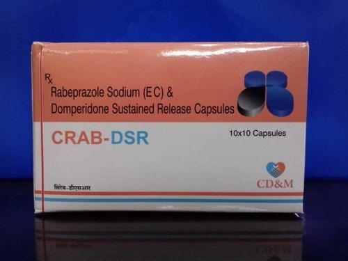 Crab-Dsr Rabeprazole Sodium Domperidone Capsules Cool And Dry Place