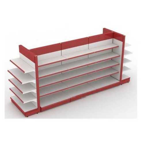 Supermarket Rack Double Side Gondola Shelving