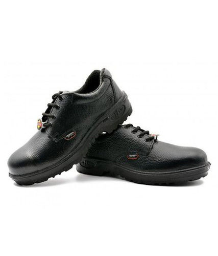 Red And Black Hillson Base Steel Toe Safety Shoes