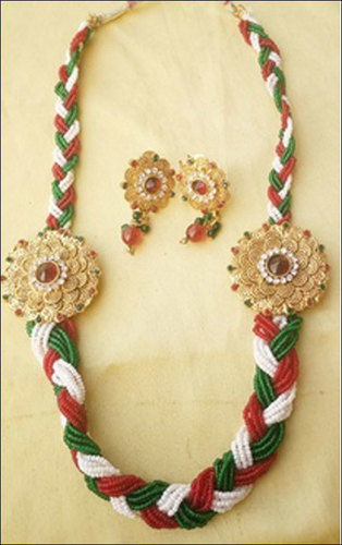 Ladies Party Wear Beaded Necklace